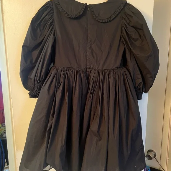 Selkie Black Mini Dress - Picture 2 of 5